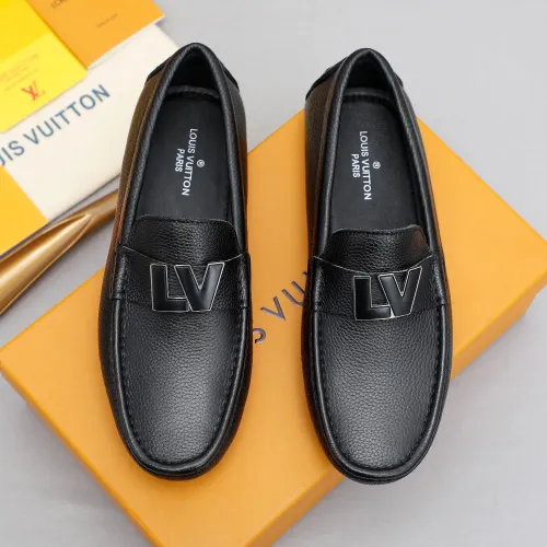 Wholesale Louis Vuitton LV Oxfords Shoes For Men #1443277 $80.00 USD, Wholesale Quality Replica Louis Vuitton LV Oxfords Shoes