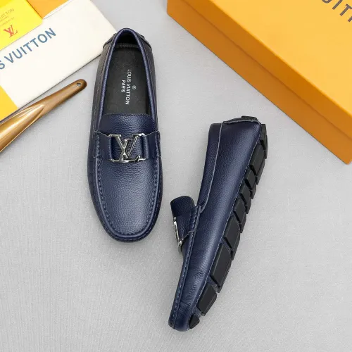 Wholesale Louis Vuitton LV Oxfords Shoes For Men #1443278 $80.00 USD, Wholesale Quality Replica Louis Vuitton LV Oxfords Shoes