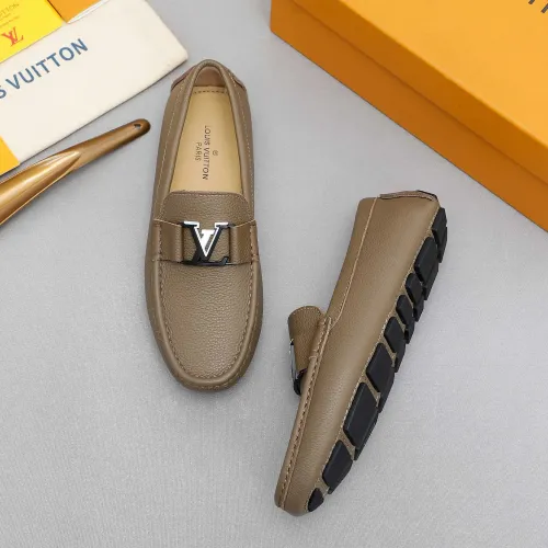 Wholesale Louis Vuitton LV Oxfords Shoes For Men #1443280 $80.00 USD, Wholesale Quality Replica Louis Vuitton LV Oxfords Shoes