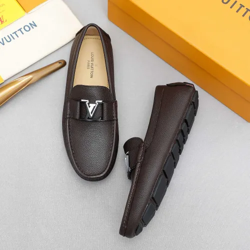 Wholesale Louis Vuitton LV Oxfords Shoes For Men #1443281 $80.00 USD, Wholesale Quality Replica Louis Vuitton LV Oxfords Shoes