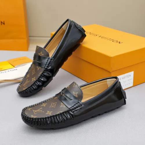 Wholesale Louis Vuitton LV Oxfords Shoes For Men #1443287 $80.00 USD, Wholesale Quality Replica Louis Vuitton LV Oxfords Shoes