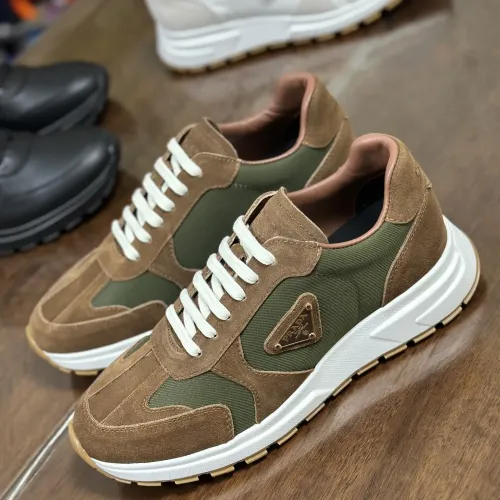 Wholesale Prada Casual Shoes For Men #1443298 $98.00 USD, Wholesale Quality Replica Prada Casual Shoes