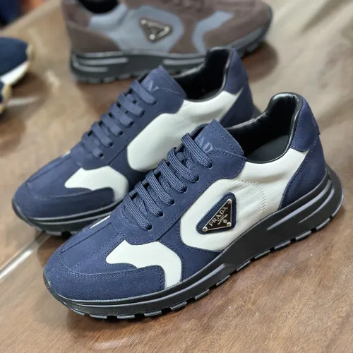 Wholesale Prada Casual Shoes For Men #1443300 $98.00 USD, Wholesale Quality Replica Prada Casual Shoes