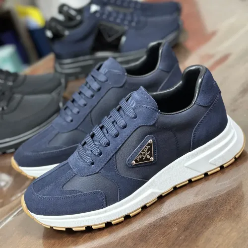 Wholesale Prada Casual Shoes For Men #1443301 $98.00 USD, Wholesale Quality Replica Prada Casual Shoes