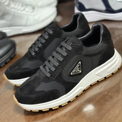Wholesale Prada Casual Shoes For Men #1443302 $98.00 USD, Wholesale Quality Replica Prada Casual Shoes