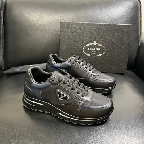 Wholesale Prada Casual Shoes For Men #1443307 $125.00 USD, Wholesale Quality Replica Prada Casual Shoes