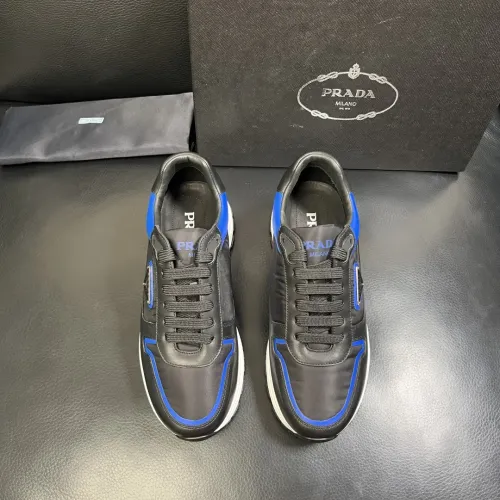 Replica Prada Casual Shoes For Men #1443308 $125.00 USD for Wholesale