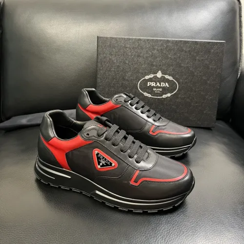 Replica Prada Casual Shoes For Men #1443309 $125.00 USD for Wholesale
