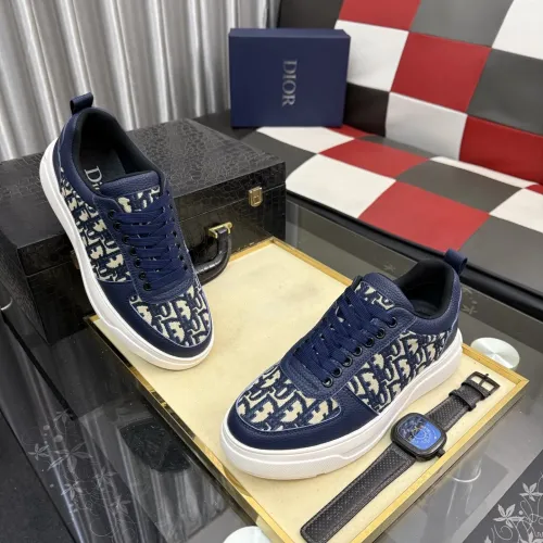 Replica Christian Dior Casual Shoes For Men #1443333 $82.00 USD for Wholesale