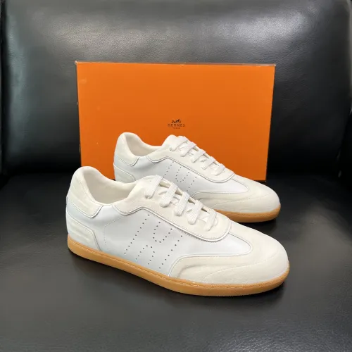 Replica Hermes Casual Shoes For Men #1443335 $80.00 USD for Wholesale