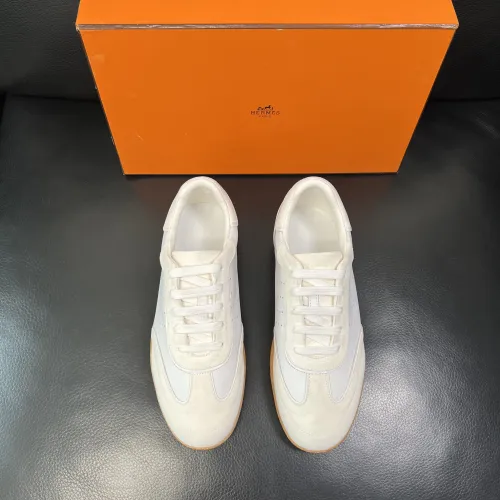 Replica Hermes Casual Shoes For Men #1443335 $80.00 USD for Wholesale