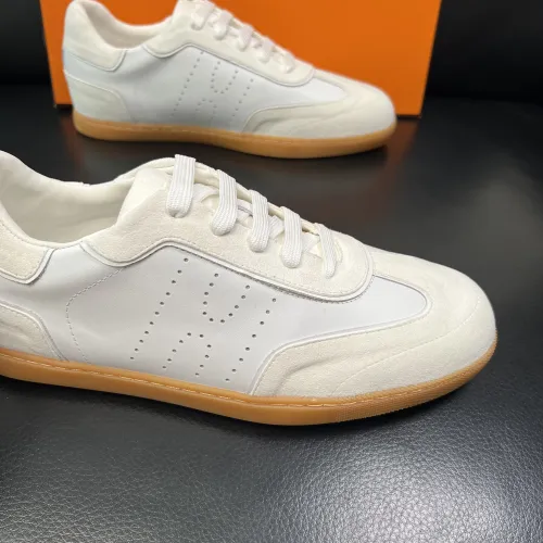 Replica Hermes Casual Shoes For Men #1443335 $80.00 USD for Wholesale