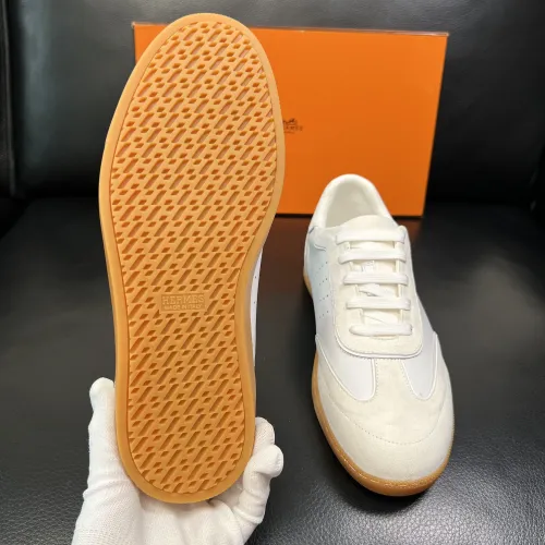 Replica Hermes Casual Shoes For Men #1443335 $80.00 USD for Wholesale