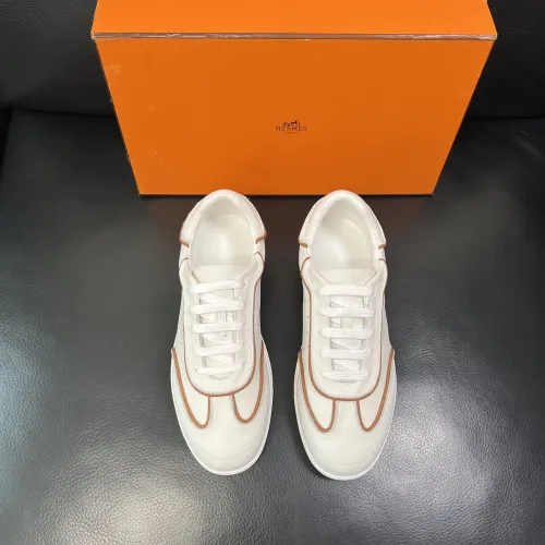 Replica Hermes Casual Shoes For Men #1443336 $80.00 USD for Wholesale