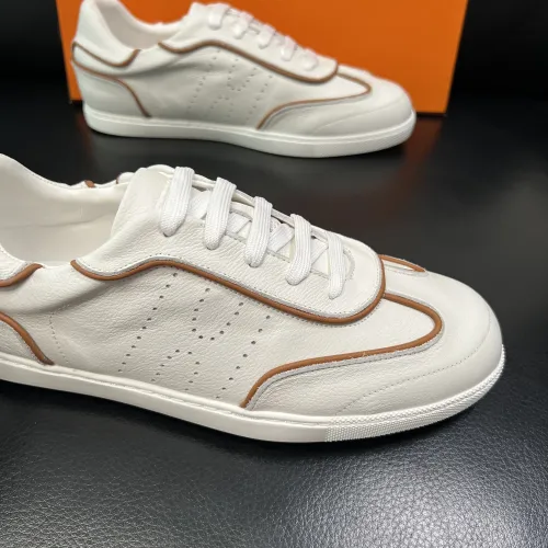 Replica Hermes Casual Shoes For Men #1443336 $80.00 USD for Wholesale