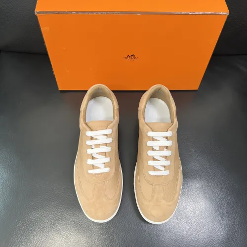 Replica Hermes Casual Shoes For Men #1443337 $80.00 USD for Wholesale