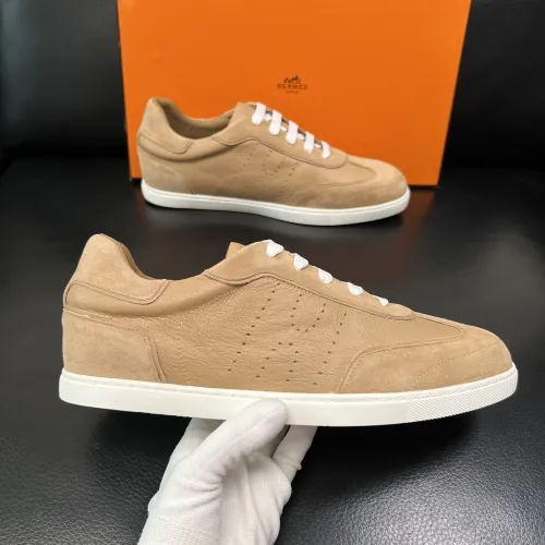 Replica Hermes Casual Shoes For Men #1443337 $80.00 USD for Wholesale