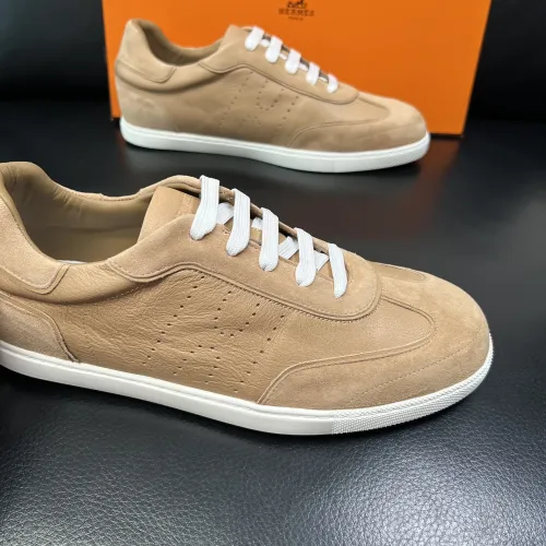 Replica Hermes Casual Shoes For Men #1443337 $80.00 USD for Wholesale