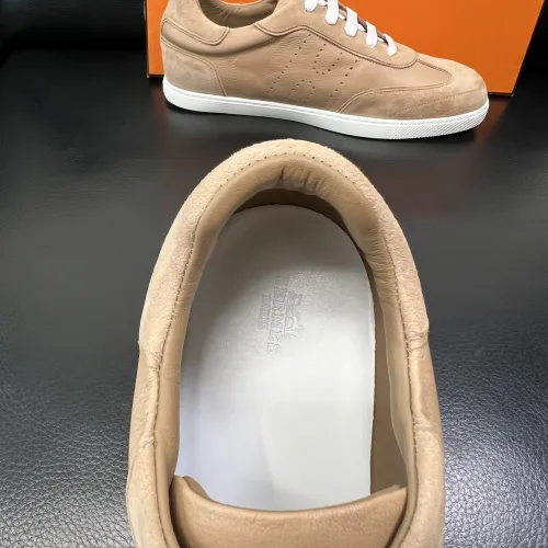 Replica Hermes Casual Shoes For Men #1443337 $80.00 USD for Wholesale
