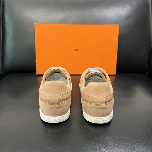 Replica Hermes Casual Shoes For Men #1443337 $80.00 USD for Wholesale