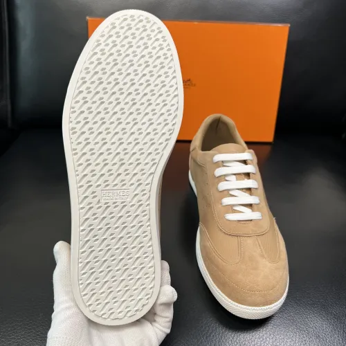 Replica Hermes Casual Shoes For Men #1443337 $80.00 USD for Wholesale