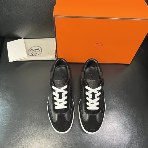 Replica Hermes Casual Shoes For Men #1443338 $80.00 USD for Wholesale