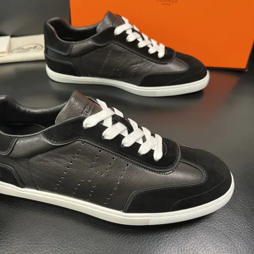 Replica Hermes Casual Shoes For Men #1443338 $80.00 USD for Wholesale