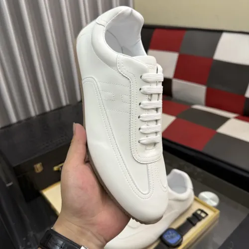 Replica Hermes Casual Shoes For Men #1443345 $80.00 USD for Wholesale
