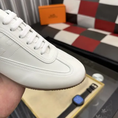 Replica Hermes Casual Shoes For Men #1443345 $80.00 USD for Wholesale