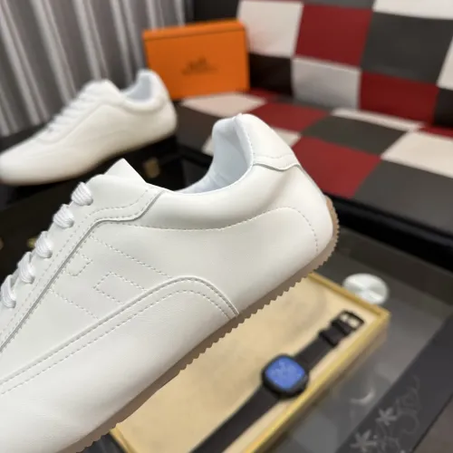 Replica Hermes Casual Shoes For Men #1443345 $80.00 USD for Wholesale