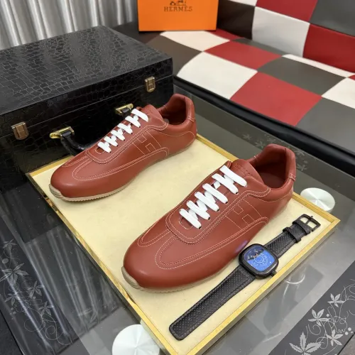 Replica Hermes Casual Shoes For Men #1443346 $80.00 USD for Wholesale