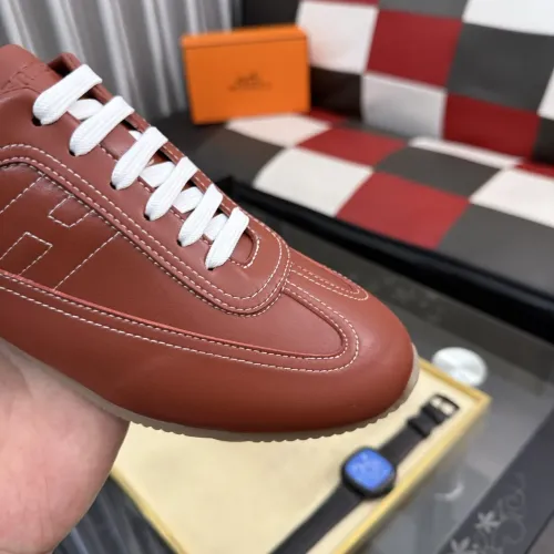 Replica Hermes Casual Shoes For Men #1443346 $80.00 USD for Wholesale