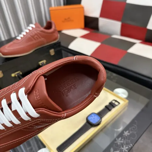 Replica Hermes Casual Shoes For Men #1443346 $80.00 USD for Wholesale
