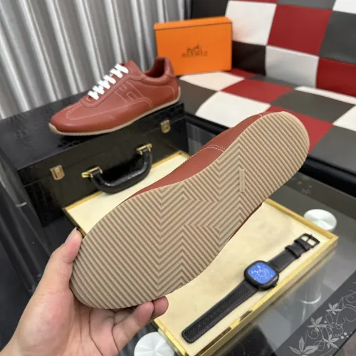 Replica Hermes Casual Shoes For Men #1443346 $80.00 USD for Wholesale