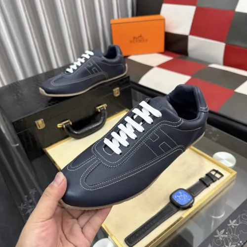 Wholesale Hermes Casual Shoes For Men #1443347 $80.00 USD, Wholesale Quality Replica Hermes Casual Shoes