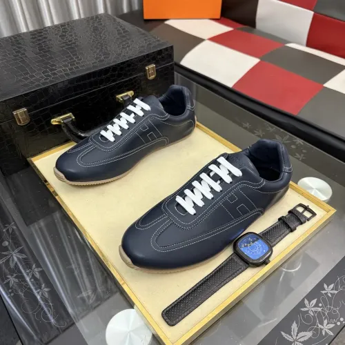 Replica Hermes Casual Shoes For Men #1443347 $80.00 USD for Wholesale