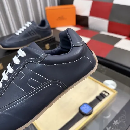 Replica Hermes Casual Shoes For Men #1443347 $80.00 USD for Wholesale