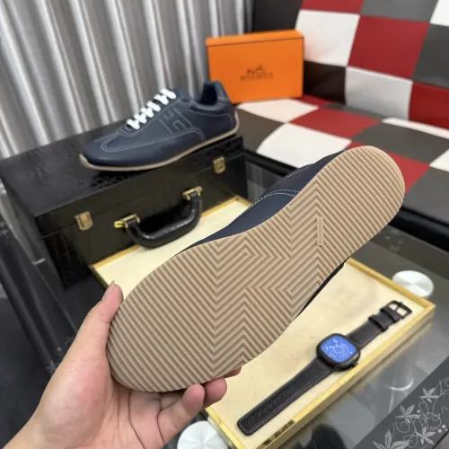 Replica Hermes Casual Shoes For Men #1443347 $80.00 USD for Wholesale