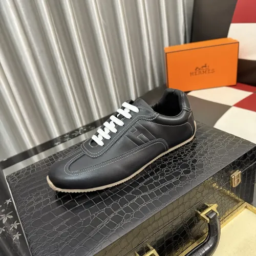 Replica Hermes Casual Shoes For Men #1443348 $80.00 USD for Wholesale