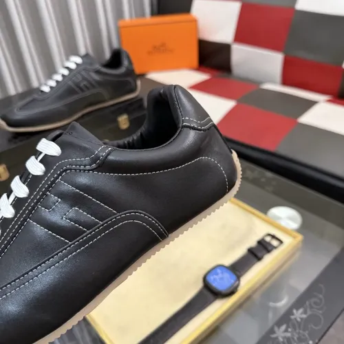 Replica Hermes Casual Shoes For Men #1443348 $80.00 USD for Wholesale