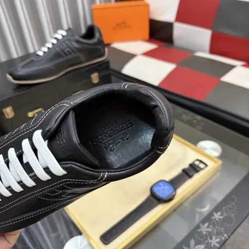 Replica Hermes Casual Shoes For Men #1443348 $80.00 USD for Wholesale