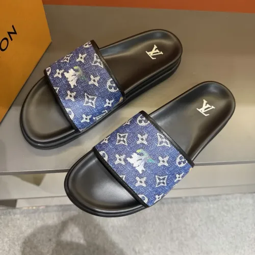 Replica Louis Vuitton Slippers For Men #1443358 $52.00 USD for Wholesale