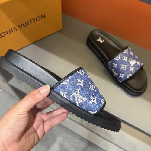Replica Louis Vuitton Slippers For Men #1443358 $52.00 USD for Wholesale