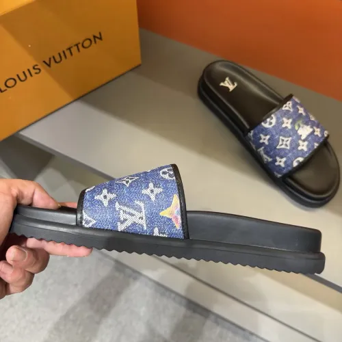 Replica Louis Vuitton Slippers For Men #1443358 $52.00 USD for Wholesale