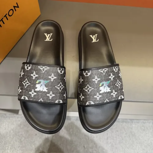 Replica Louis Vuitton Slippers For Men #1443359 $52.00 USD for Wholesale