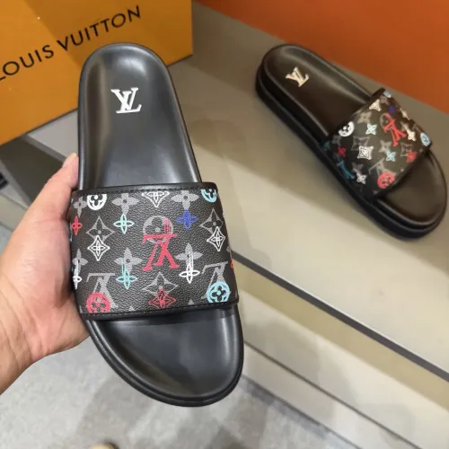 Replica Louis Vuitton Slippers For Men #1443363 $52.00 USD for Wholesale