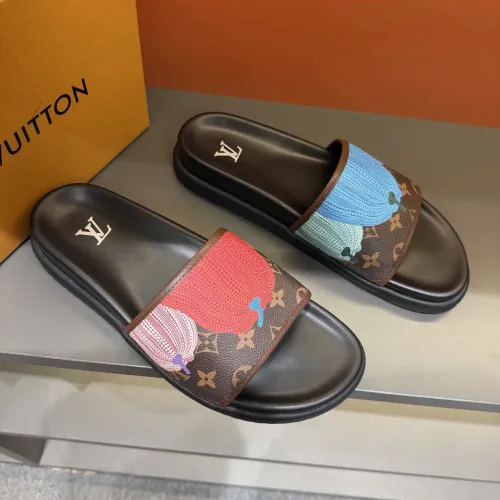 Replica Louis Vuitton Slippers For Men #1443364 $52.00 USD for Wholesale