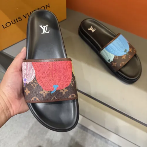 Replica Louis Vuitton Slippers For Men #1443364 $52.00 USD for Wholesale