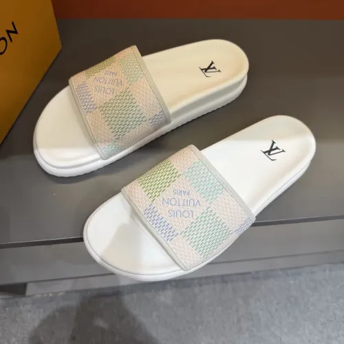 Replica Louis Vuitton Slippers For Men #1443366 $52.00 USD for Wholesale