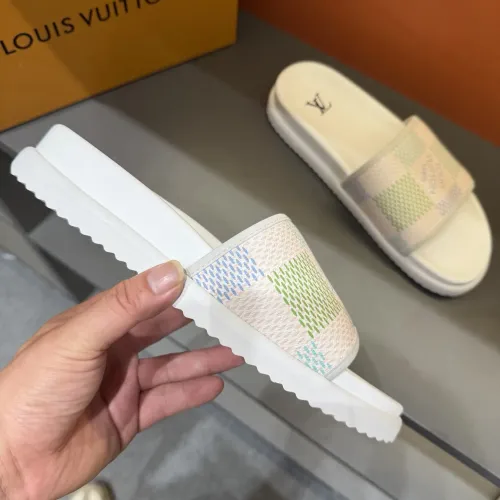 Replica Louis Vuitton Slippers For Men #1443366 $52.00 USD for Wholesale